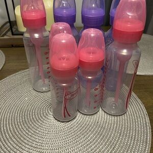 Dr. Brown's Pink and Purple Baby Bottle Set